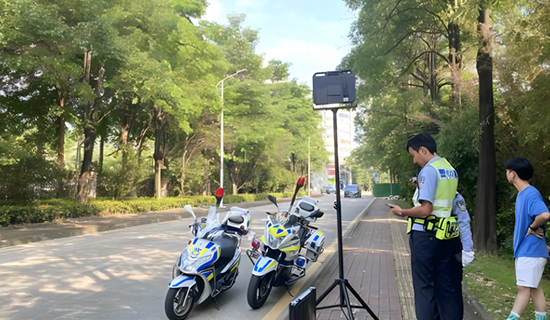 什么是便携式鸣笛/炸街车检测抓拍系统？