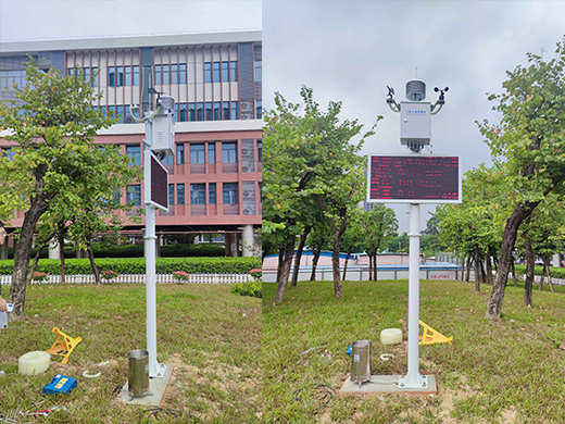 深圳市光明区马头山学校校园科普气象站