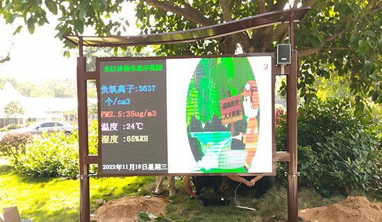 负氧离子监测系统助力“生态乡村”文旅推广